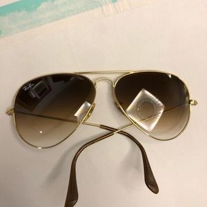 Authentic Ray-Ban Aviator USED & Broken Arms